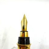 S. T. Dupont  Montparnasse Chairman  (Largest) Tortoiseshell Laque de Chine Fountain Pen - Fine 18kt Gold Nib - Rarely Found in MINT Condition!