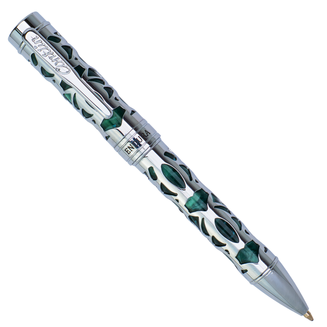 Conklin Endura Deco Crest Green Ballpoint Pen Collection