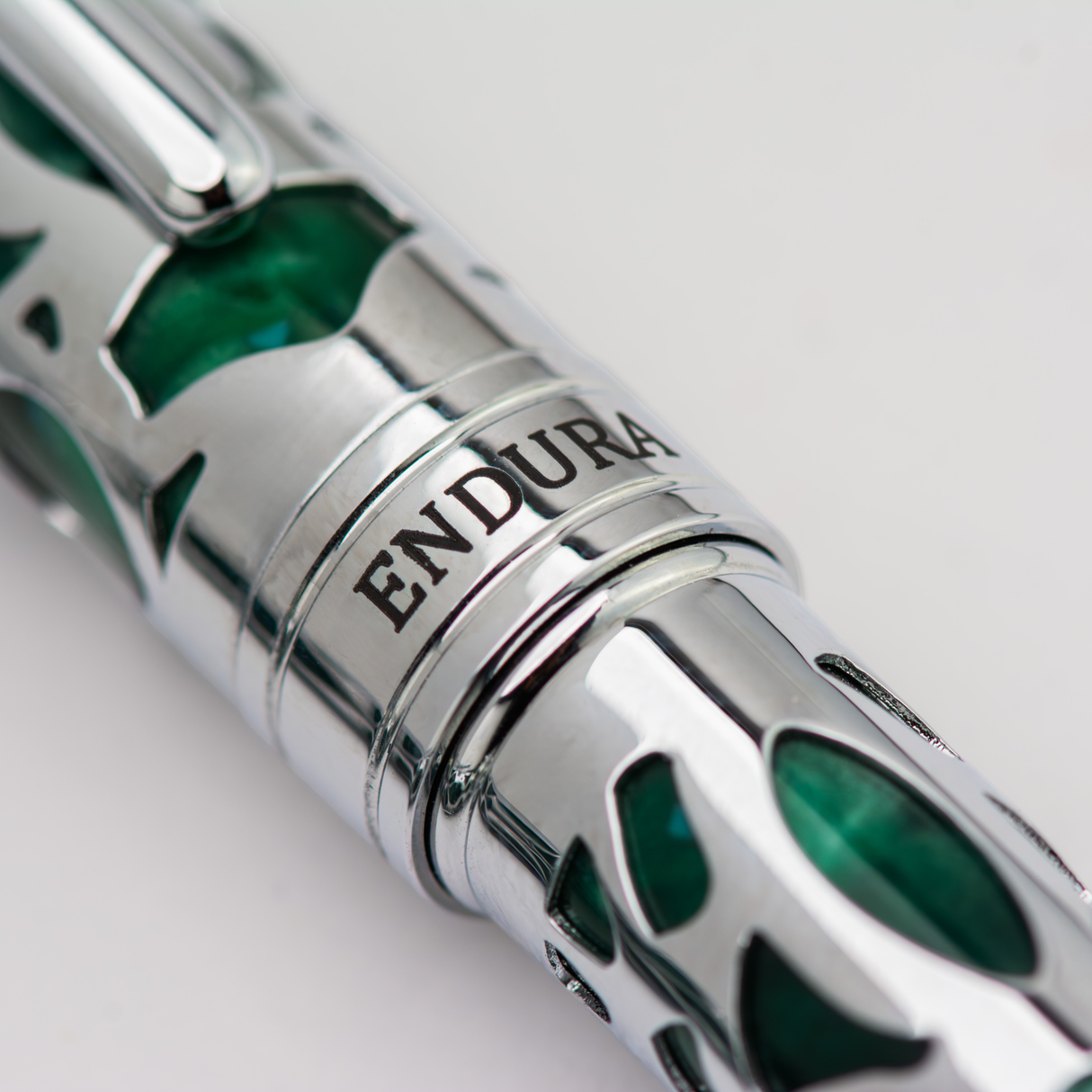 Conklin Endura Deco Crest Green Fountain Pen Collection