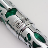 Conklin Endura Deco Crest Green Fountain Pen Collection