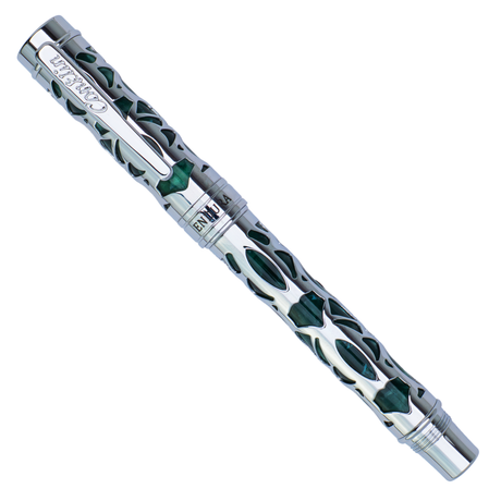 Conklin Endura Deco Crest Green Fountain Pen Collection