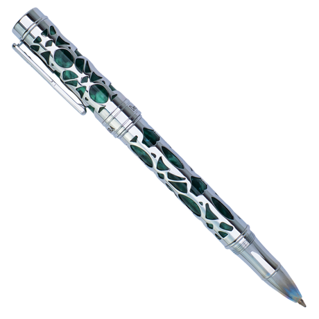 Conklin Endura Deco Crest Green Rollerball Pen Collection