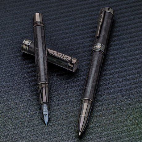 Conklin Endura Forged Carbon Fountain Pen Collection