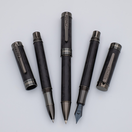 Conklin Endura Forged Carbon Fountain Pen Collection