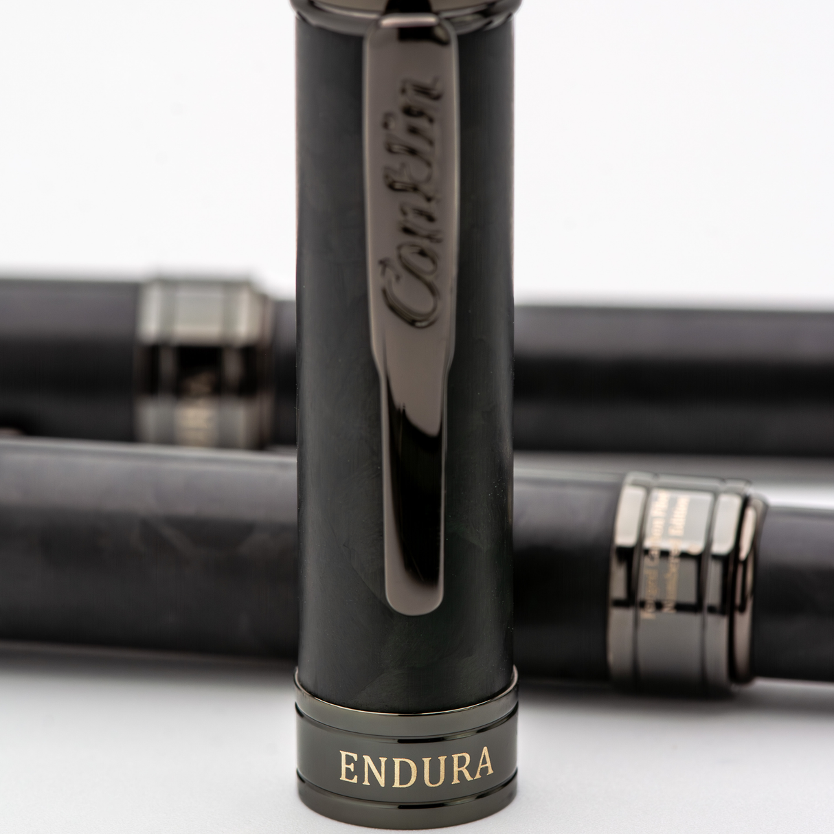 Conklin Endura Forged Carbon Fountain Pen Collection