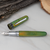 Conklin 1898 Stabilized Wood Matte Green Fountain Pen Collection