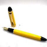 Sailor 1911 Standard Size Yellow Fountain Pen  - Zoom 14kt Gold Nib