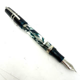 Visconti Homo Sapiens Crystal Swirl Demonstrator Limited Edition Fountain Pen - Flexible Fine 23K Palladium Nib