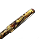 OMAS Original Style Arte Italiana  Arco Bronze Celluloid Paragon Ballpoint Pen (Ca. 1997) - Compatible Refills Now Available!