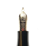Montegrappa Ducale Brown Fountain Pen - Fine Gold-Plated Nib