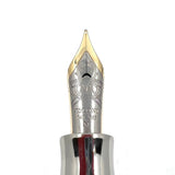 Visconti Wall Street Glittering Blue Celluloid Fountain Pen