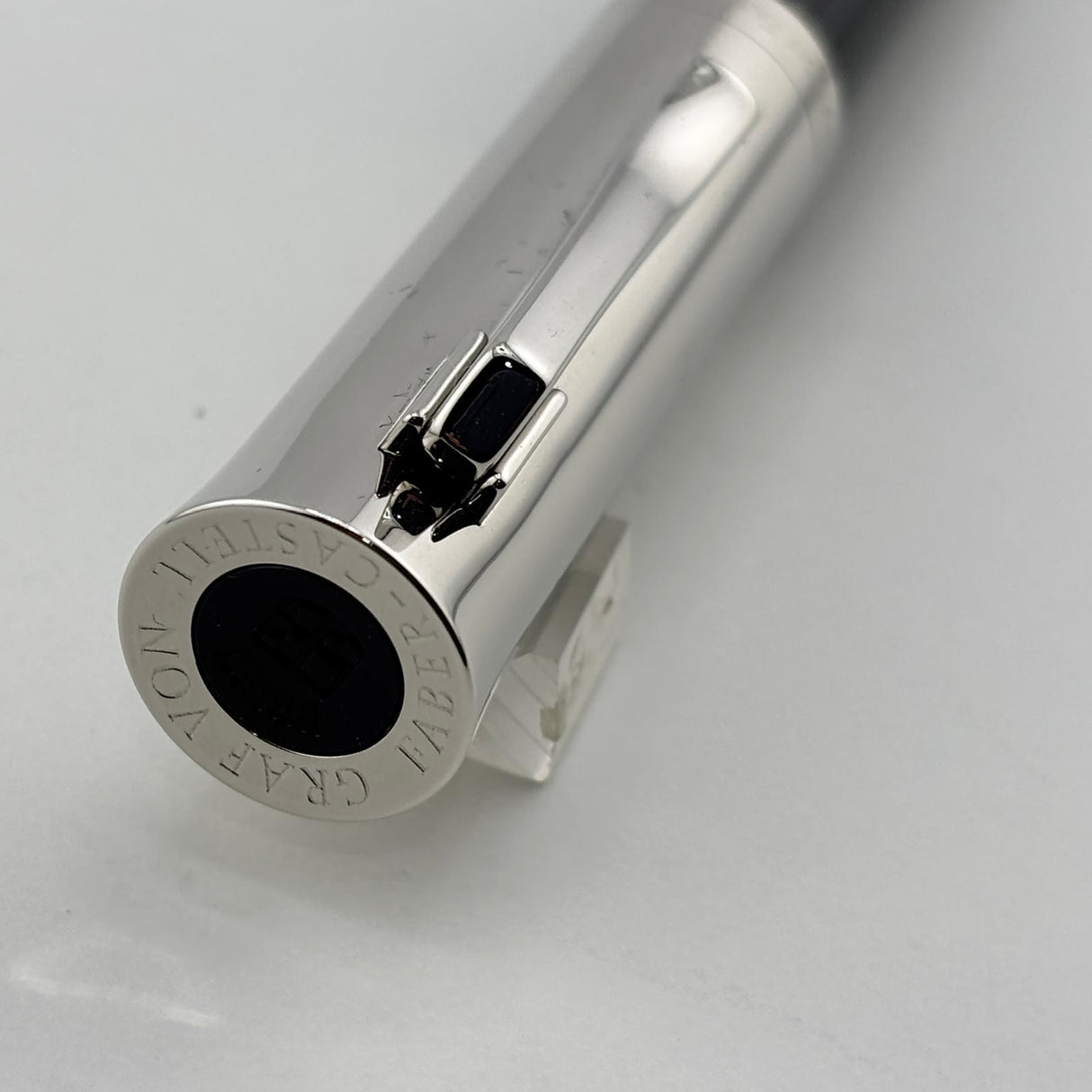 Graf Von Faber-Castell Intuition Platino Fountain Pen - The Wider Body Intuition Mode! - Fine 18kt Gold Nib