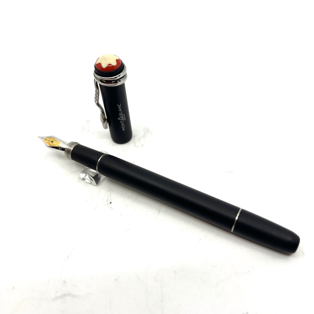 Montblanc Heritage Rouge et Noir Black Ebonite Limited Edition 1906 Fountain Pen