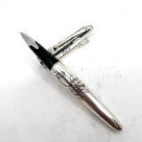 Pilot Sterling Silver Mt. Fuji & Wave Fountain Pen