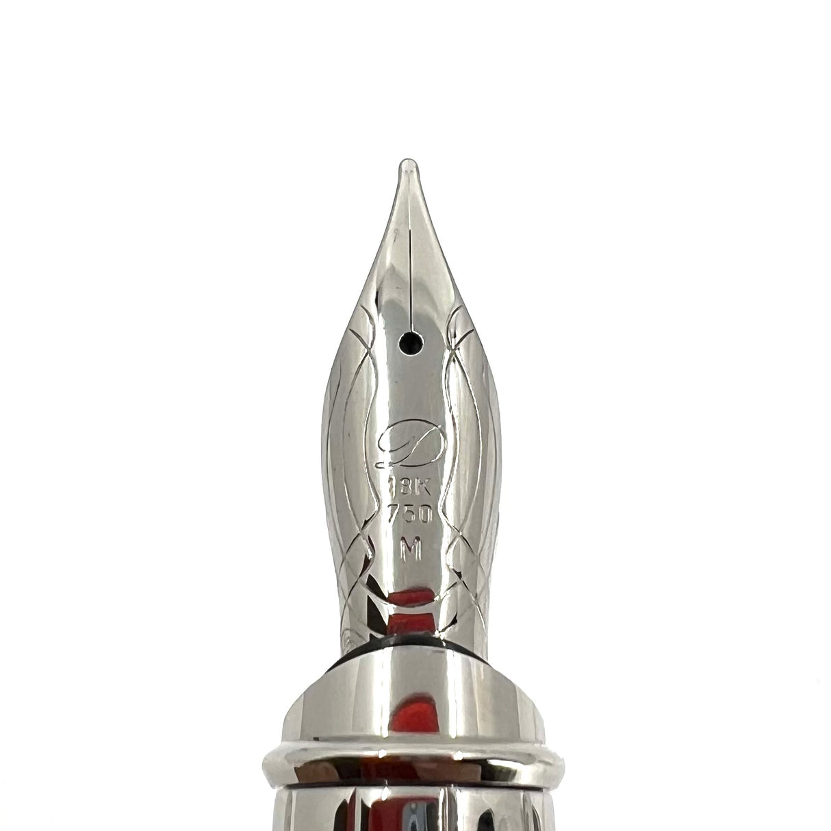 S. T. Dupont Large Orpheo Theme Placed Lacquer Fountain Pen