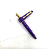 Sailor Purple 1911 Large Fountain Pen - Only 100 Of These Pens Were Available in the USA - Medium 21kt Gold Nib