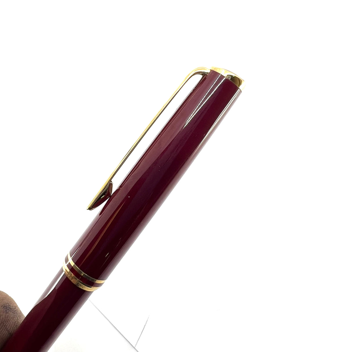 Montblanc "Classic" Burgundy Resin Ballpoint Pen - 1980s