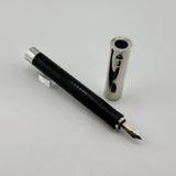 Graf Von Faber-Castell Intuition Platino Fountain Pen - The Wider Body Intuition Mode! - Fine 18kt Gold Nib