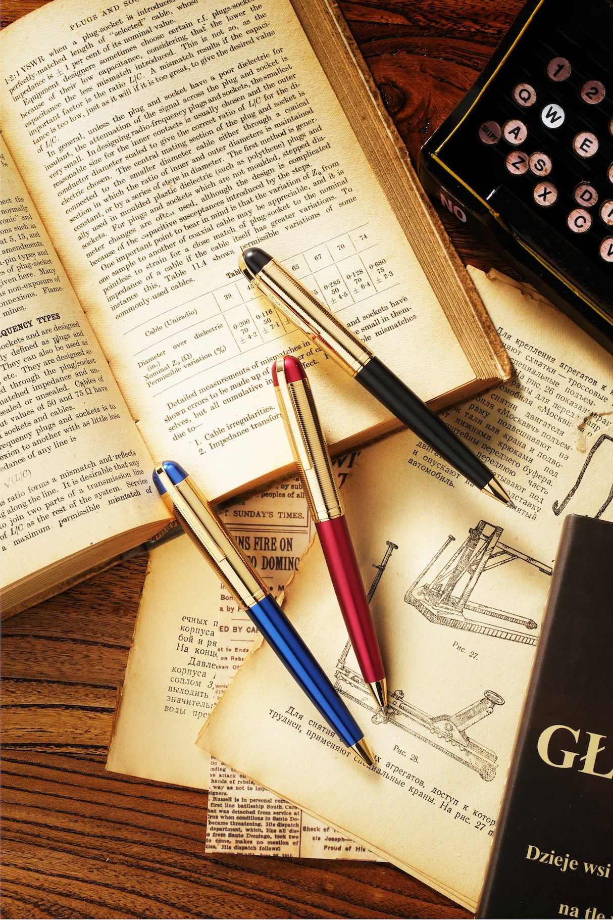 Wahl-Eversharp Skyline Aviator Black - Ballpoint Pen