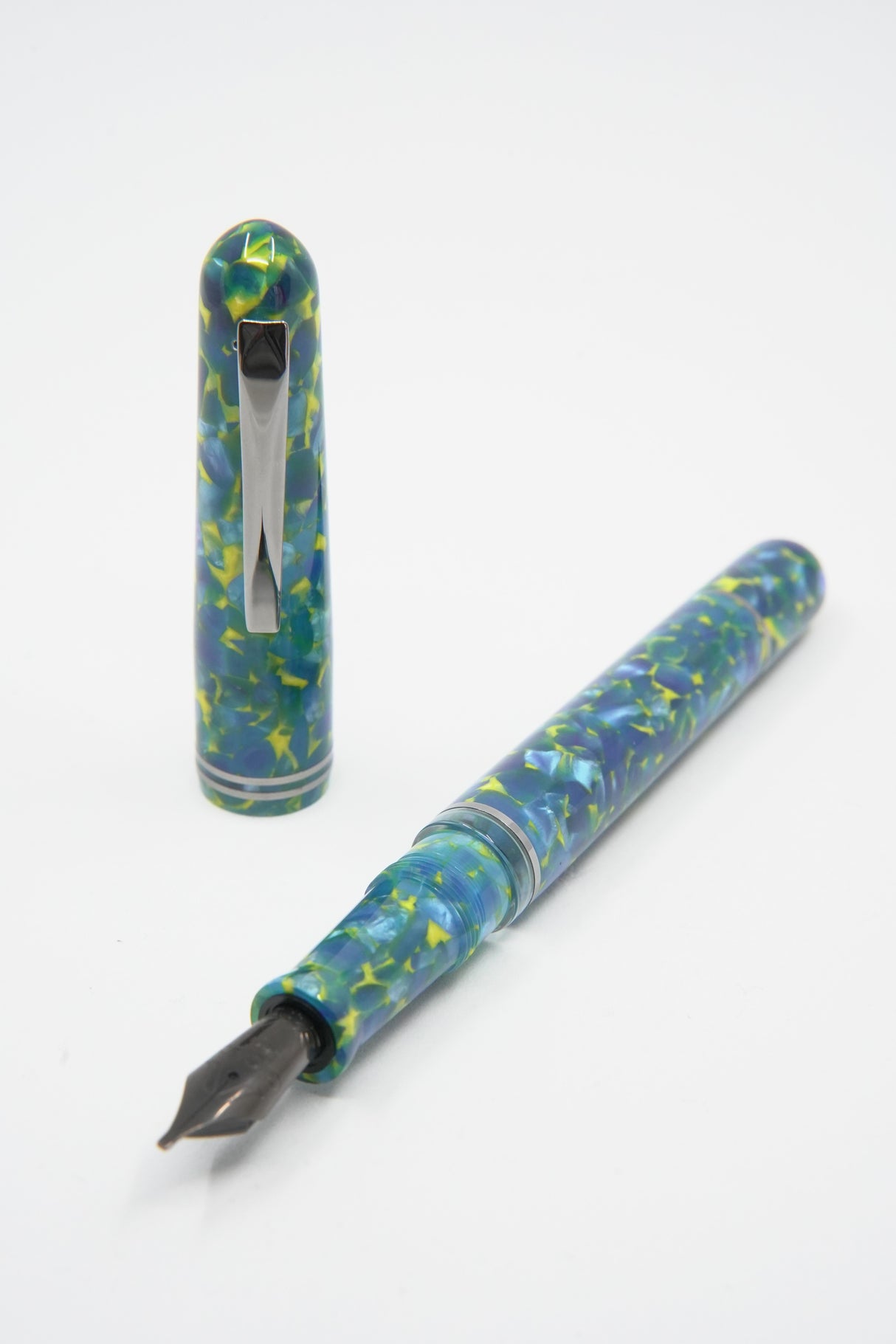 Gioia Metis Classic Blue Colibri - Fountain Pen