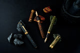 Wahl-Eversharp Decoband Ebonite Maroon Ripple Chased - Fountain Pen