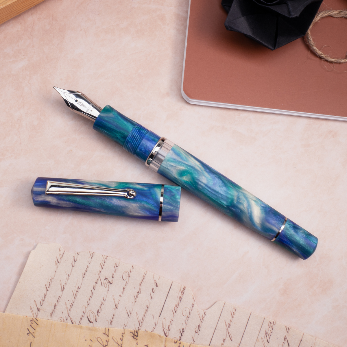 Delta Duna Reflection Pool Limited Edition Fountain Pen Collection