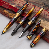 Diplomat Aero Rhomb Flame Fountain Pen collection