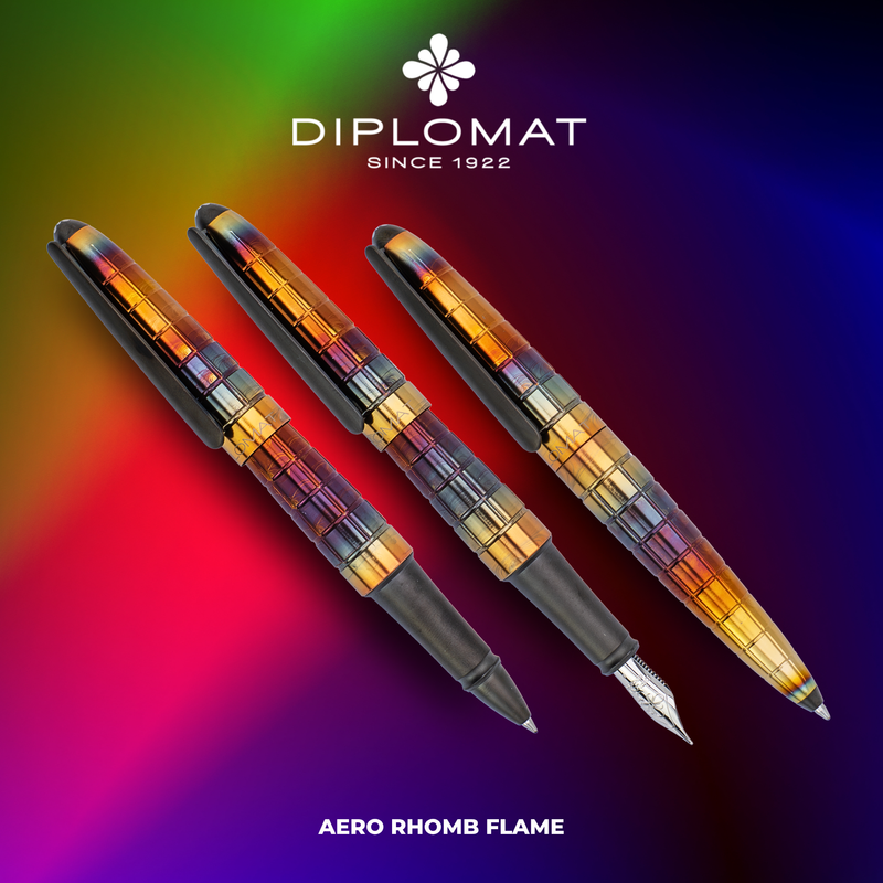 Diplomat Aero Rhomb Flame Collection