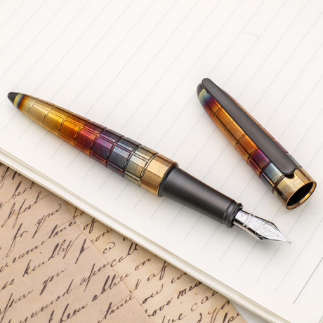 Diplomat Aero Rhomb Flame Fountain Pen collection