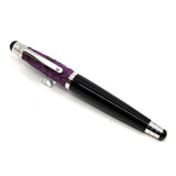 Signum (Italy) Python - Variegated Purple Python Skin Fountain  Pen