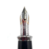 Cross Townsend Sterling Silver Fountain Pen - Made for 25th  Anniversary of Joon Pens(NYC)- Fine 18kt Gold Nib