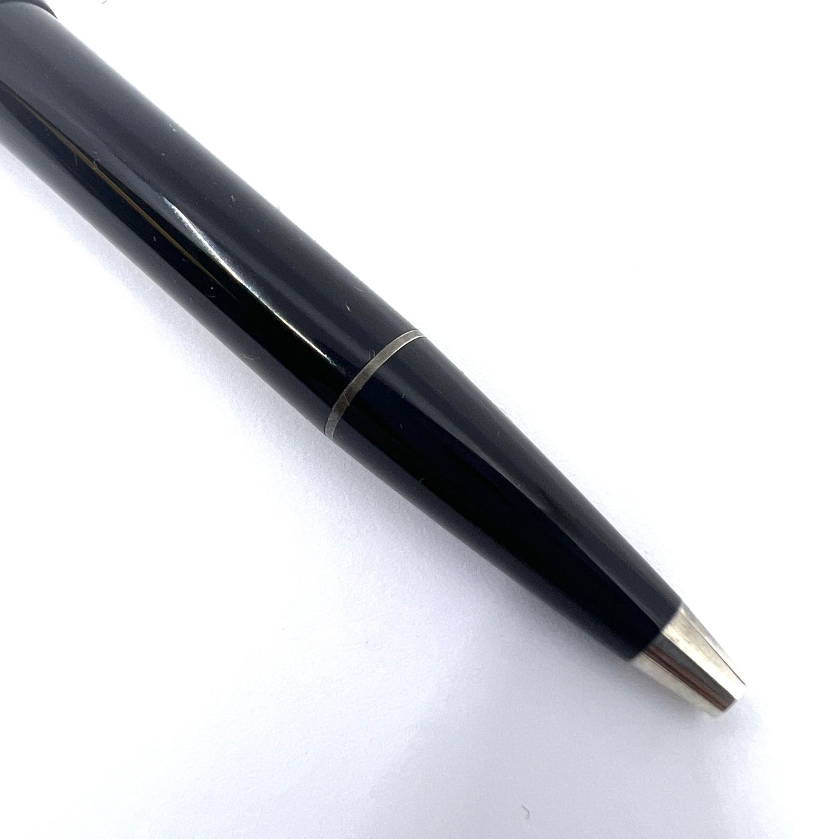 Montblanc Agatha Christie Writer Series Limited Edition Ballpoint Pen - Sterling Silver Snake Clip with Ruby Eyes