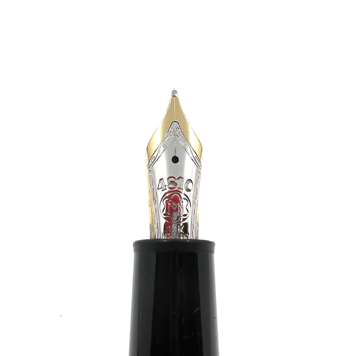 Montblanc Meisterstuck #146DS Doue Striped Sterling Silver Cap LeGrand  Fountain Pen