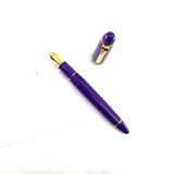 Sailor Purple 1911 Large Fountain Pen - Only 100 Of These Pens Were Available in the USA - Medium 21kt Gold Nib