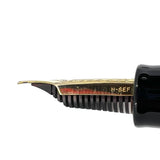 Sailor 1911 Large Black GT Fountain Pen - Naginata Togi Super Extra Fine Nib