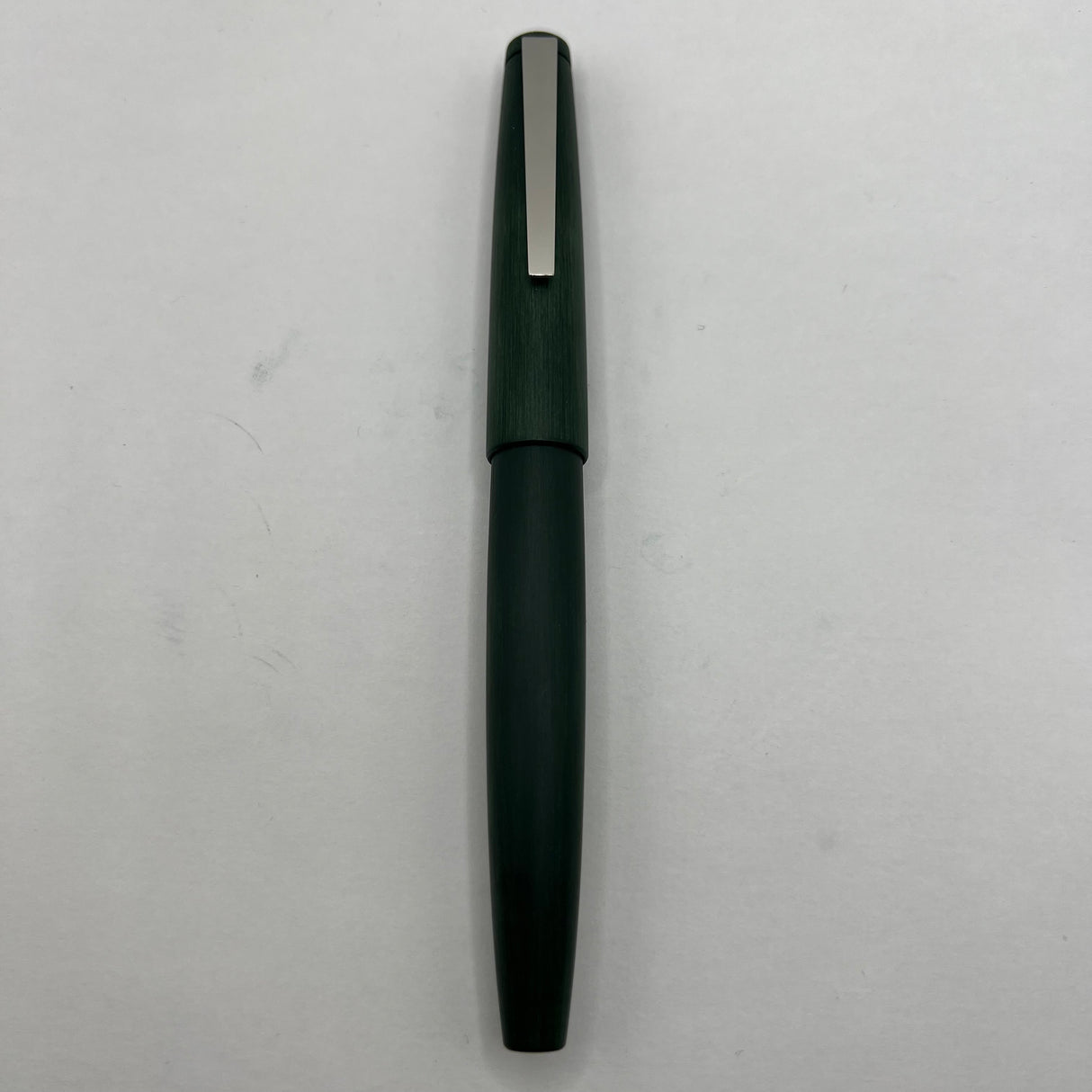 Lamy #2000 "Pine" Limited Edition - Brushed Dark Green Polycarbonate Fountain Pen   - Fine 14kt Gold Nib