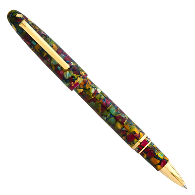 Esterbrook Estie Botanical Garden Floral Gold Trim rollerball Collection