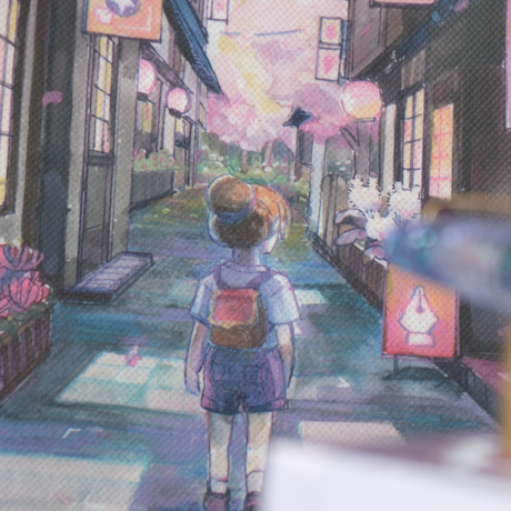 Esterbrook Sakura Street Blotter Papers Collection