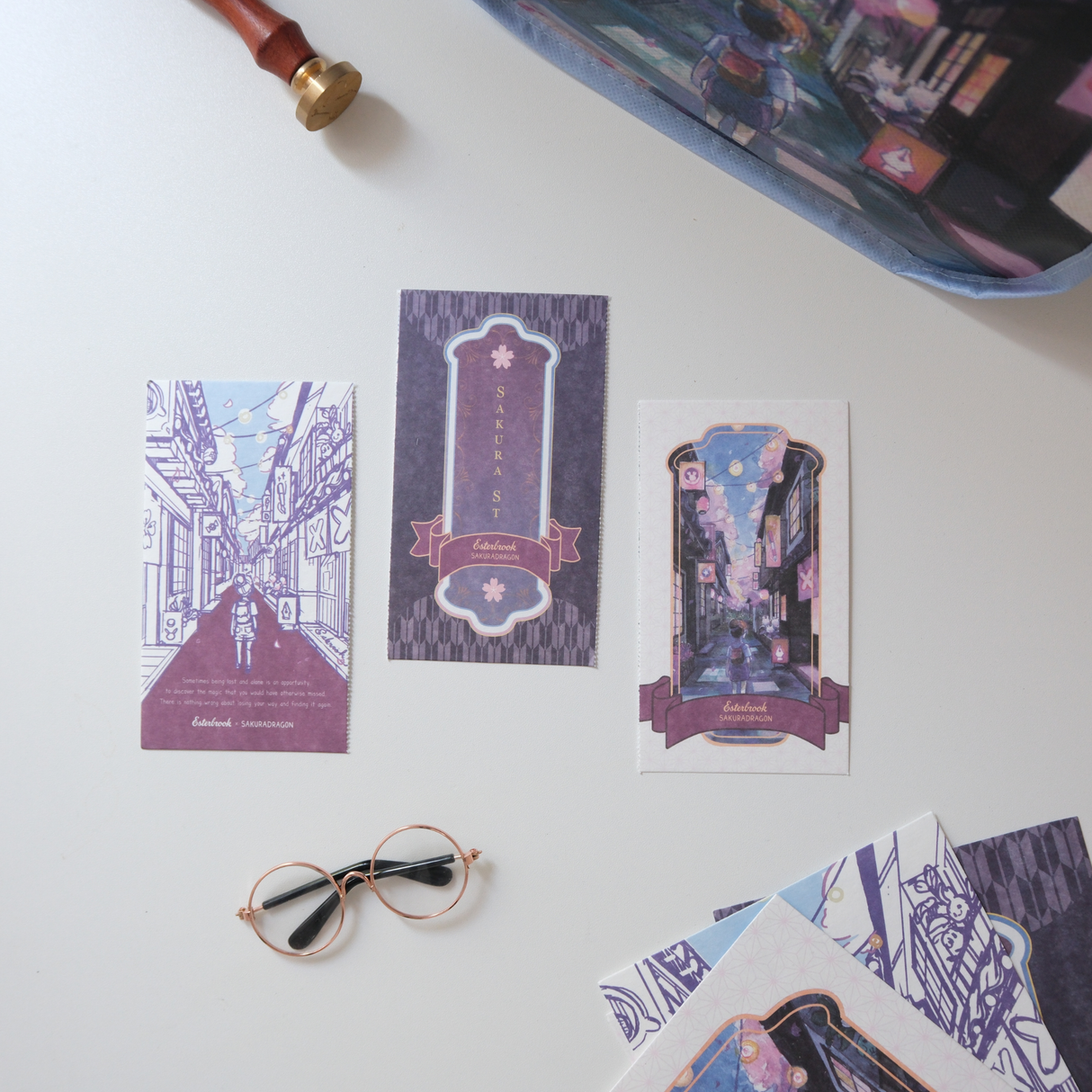 Esterbrook Sakura Street Postcards Collection