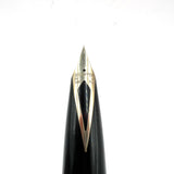 Sheaffer Legacy Heritage II Black Lacquer Fountain Pen/Palladium Plated Cap - Extra Fine 18kt Gold Nib