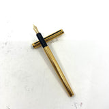 Dunhill Gold Plated Fountain Pen - Barleycorn Design