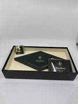 Conway Stewart Marble Brown Fountain Pen for Fountain Pen Hospital's 60th Anniversary #48 of 60 Pens- Fine 18kt Gold Nib - Cap Bands & Clip are 18kt Gold
