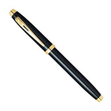Sheaffer 100 Glossy Black w/Gold Trim - Fountain Pen
