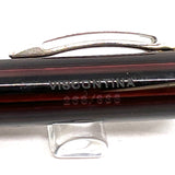 Visconti Viscontina Striped Burgundy (Vintage) Celluloid Limited Edition Mini Fountain Pen