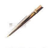 Cartier Must Ballpoint Pen with Gold-Plated "C" Logo Pattern