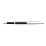 Sheaffer® SAGARIS 9475 Gloss Black Barrel and Chrome Cap w/ Gold Tone Trim Fountain Pen