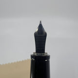 Montblanc Boheme Steel Noir Fountain Pen   -  Medium 18kt Gold Nib