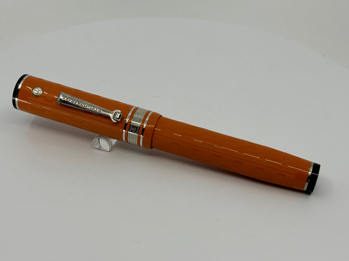 Wahl - Eversharp Decoband Gatsby Orange Chased Ebonite Fountain Pen