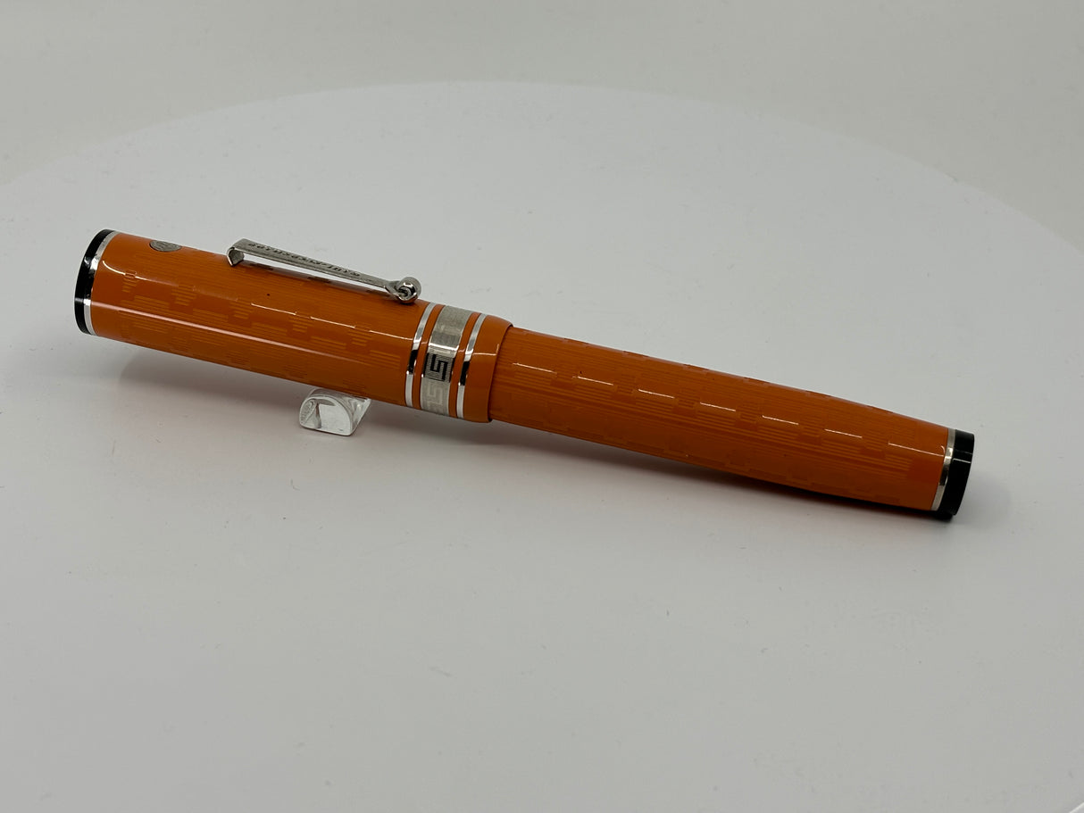 Wahl - Eversharp Decoband Gatsby Orange Chased Ebonite Fountain Pen