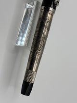 Bentley at Brooklands  Special Edition Heavy Rollerball by Tibaldi (Italy) - Superb Sterling Silver .925 Overlay - Circa 2007